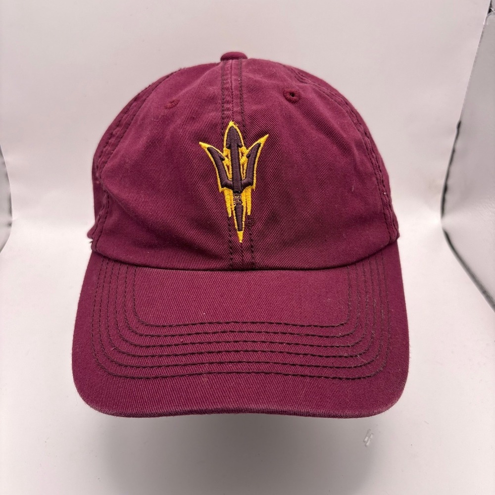 Top of the World ASU Arizona State Sun Devils Maroon Adjustable Dad Hat Cap